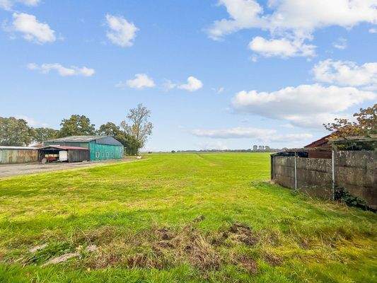 Blick Richtung Weide