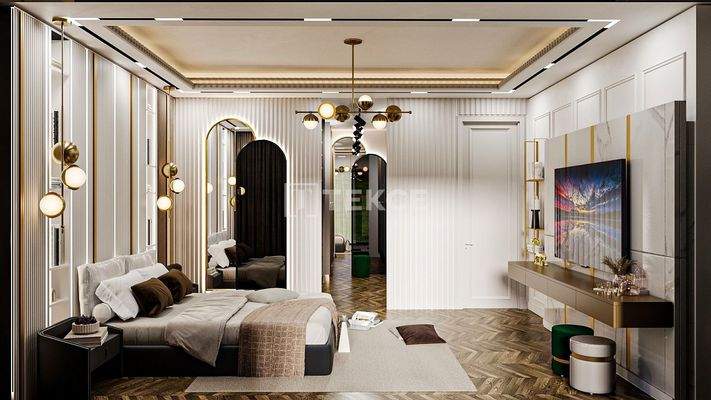 Detached Villas in a Stylish Project in Mezitli Mersin