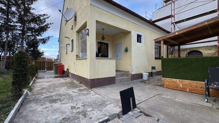 Ansicht Eingangsbereich Haus 1