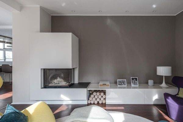 Kaminzimmer-Wohnbereich