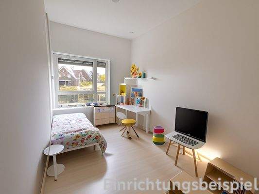 Kindrzimmer Musterhaus (Einrichtungsbeispiel KI)