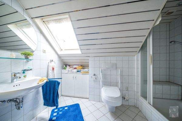 Badezimmer Dachgeschoss