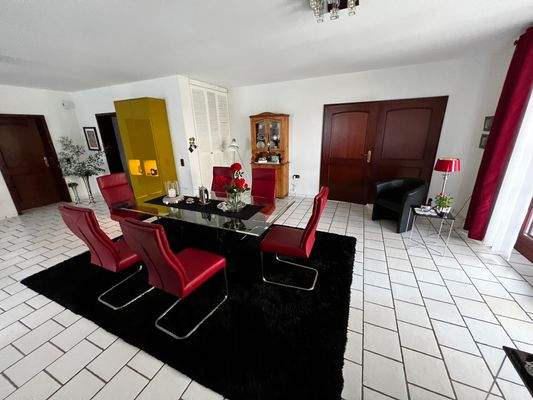 Essbereich im Erdgeschoss 