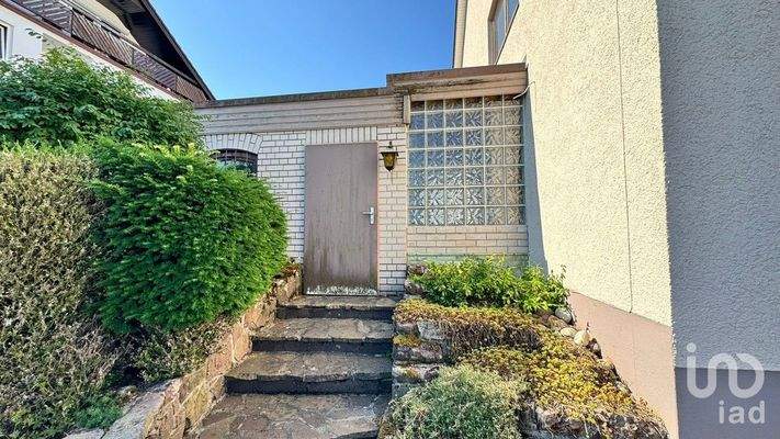 Ansicht Richtung Garageneingang