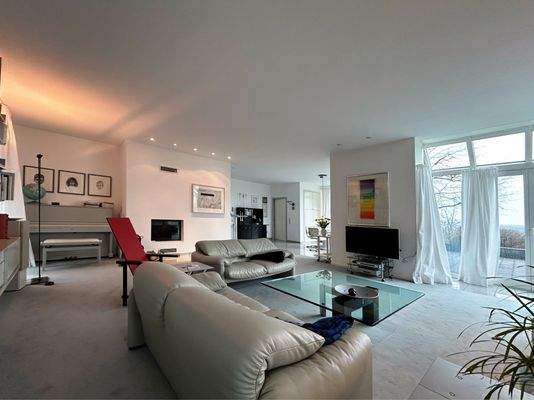 Teilansicht vom Wohnzimmer