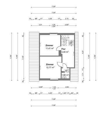 Grundriss Dachgeschoss