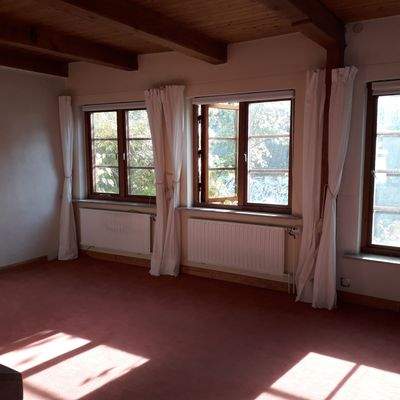 Fenster Wohn-/Esszimmer mit Elbblick