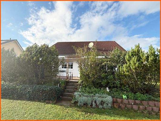 Garten Ansicht auf Terasse