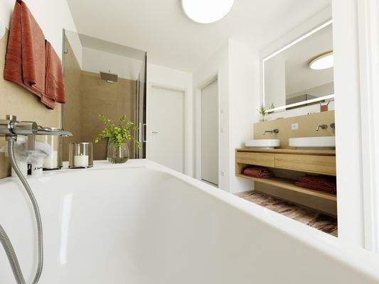 Badezimmer - Visualisierung