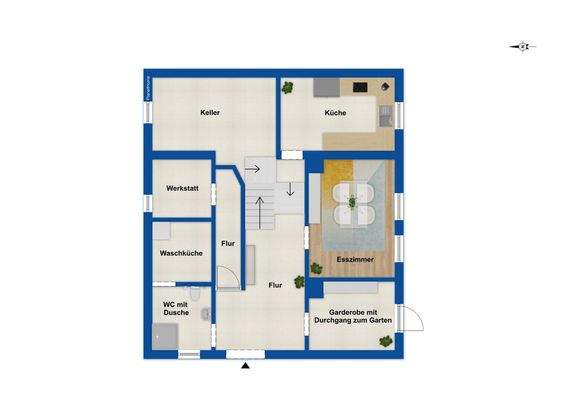 Grundriss Erdgeschoss