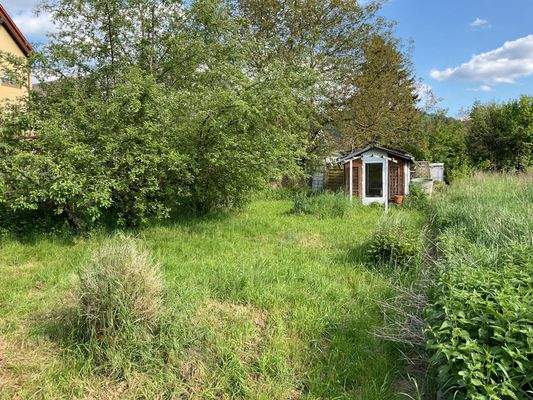 Freizeitbereich im Garten