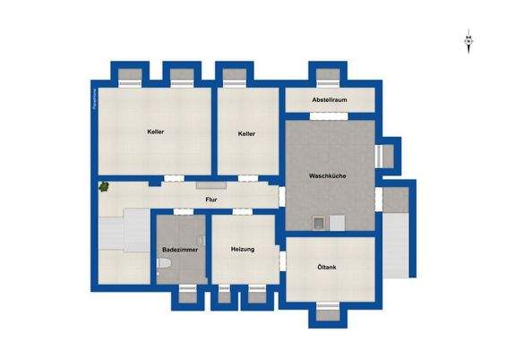 Grundriss Kellergeschoss