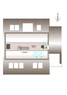 3,5 Zimmer-Dachgeschoss-Galerie
