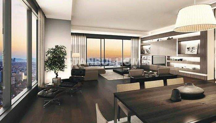 High-Class Property with Sea and City Views in Sisli