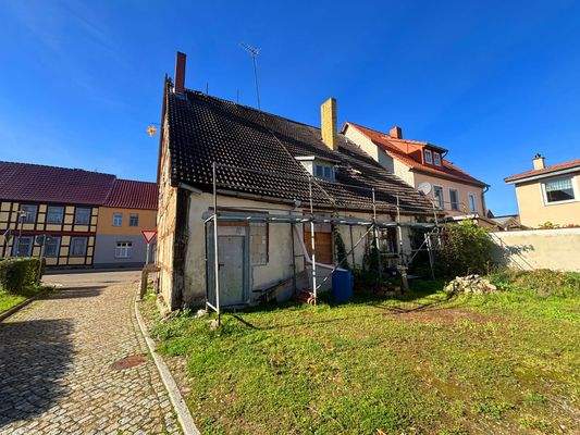 Rückansicht Fachwerkhaus