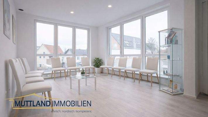 KI-generierte Praxiseinrichtung aus Diskretion