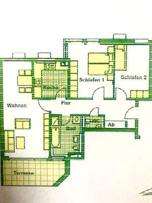 Der komplette Wohnungsgrundriss