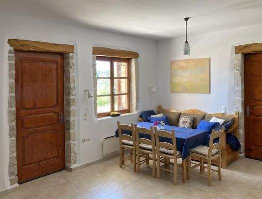 Kreta, Paidochori: Ländliches Steinhaus mit freier Aussicht zu verkaufen