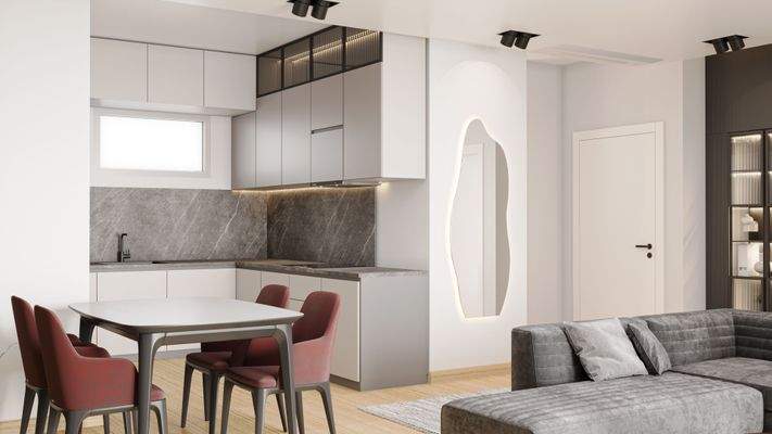 Wohnbeispiel Küche/Essbereich