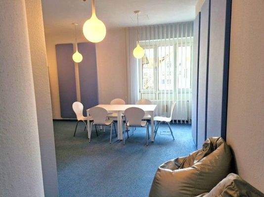 Blick in den Aufenthaltsraum