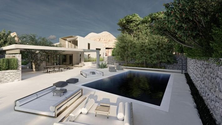 Kreta, Sitia: Neubau-Projekt! Luxuriöse Residenz mit Pool und Meerblick zu verkaufen