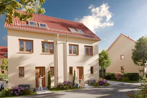 Modernes Doppelhaus direkt am Störmthaler See
