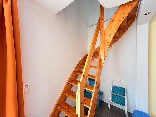 Zugang zum Obergeschoss 