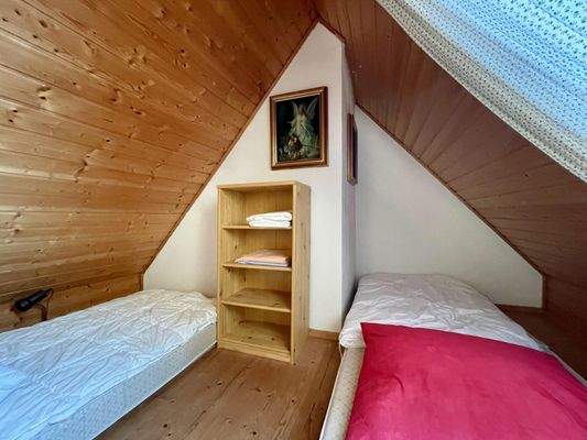 Schlafzimmer Spitzboden