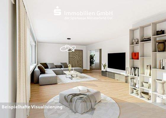 Wohnzimmer im Obergeschoss