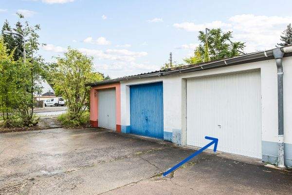 Einzelgarage im Garagenhof