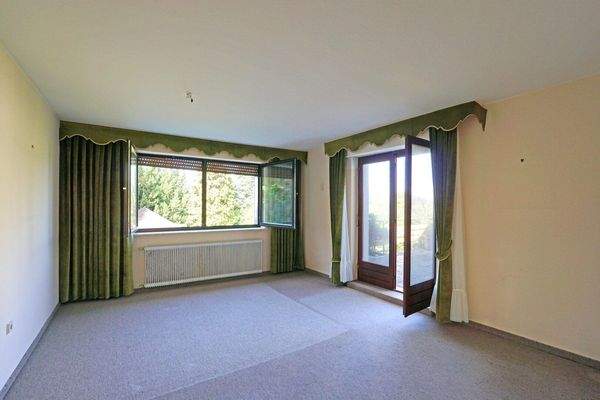 Zimmer 1 mit Terrassenausgang