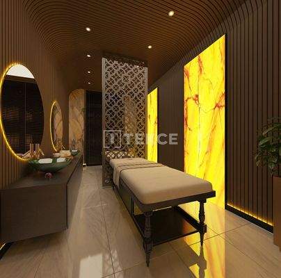 Flats in a Seafront Complex in Mahmutlar Alanya