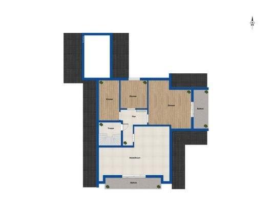 Grundriss Dachgeschoss