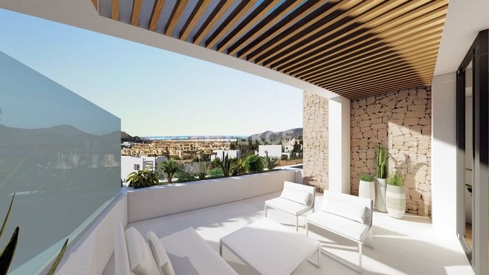 Stylish Apartments with Communal Pool in La Manga Golf Resort