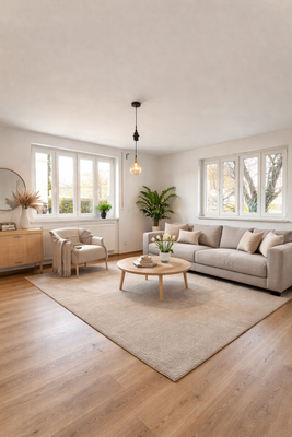 Einrichtungsbeispiel Wohnzimmer