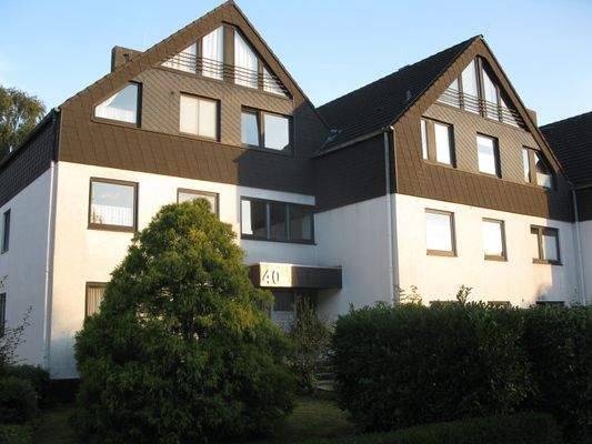 Die Westfront in der Abendsonne