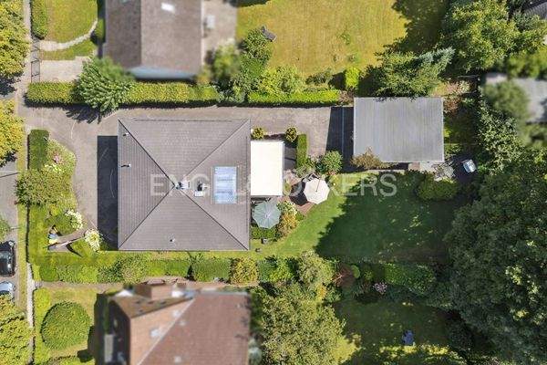 Drohnenansicht Top-Down