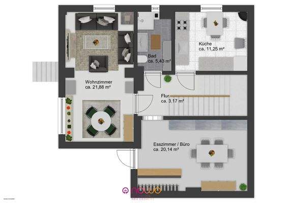 Grundriss Erdgeschoss