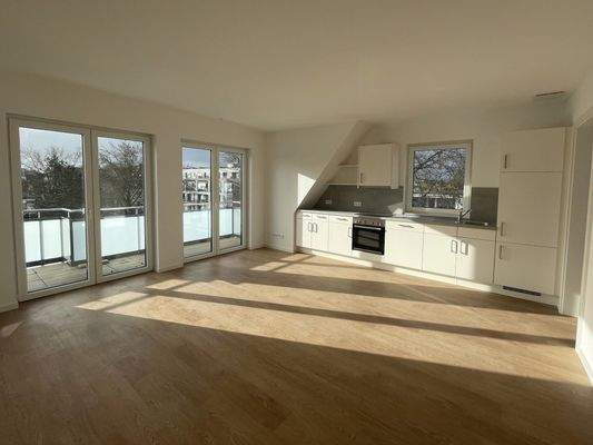 Zugang zur Dachterrasse