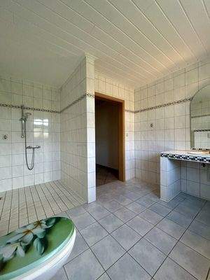 rollstuhlgerechtes Duschbad