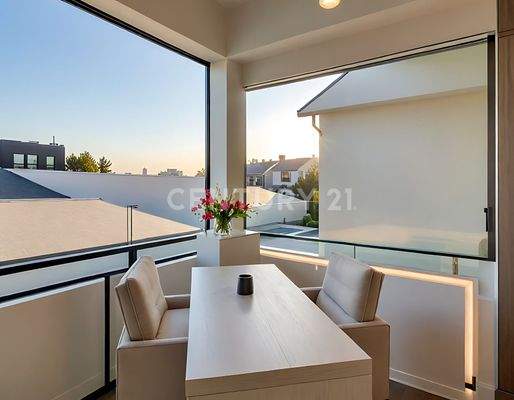 Balkon Visualisierung