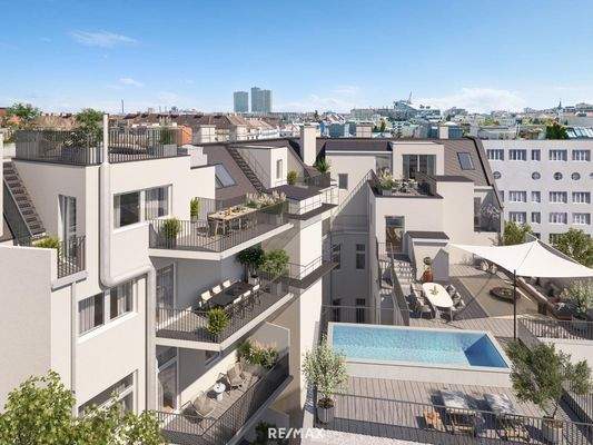 Dachansicht_Penthouse_Visualisierung