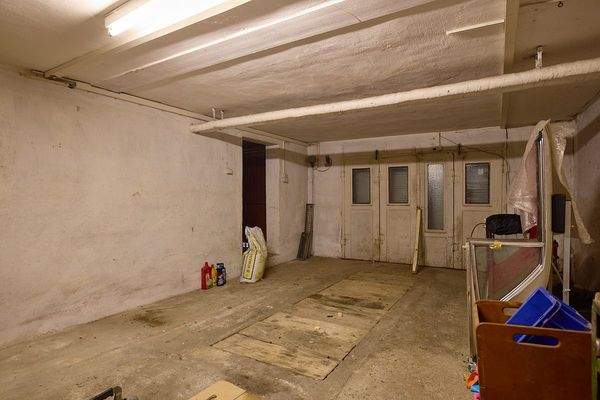 Blick in die Garage
