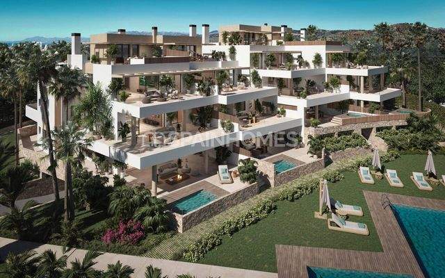 Elegant Apartments with Sea Views in Marbella Malaga