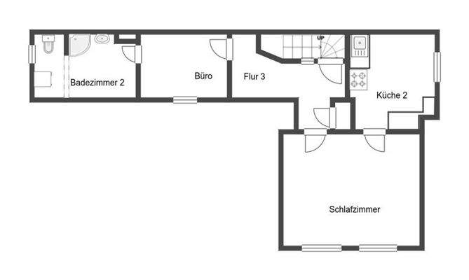 Grundriss Skizze 1.OG