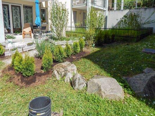 Freisitz und Gartenanteil