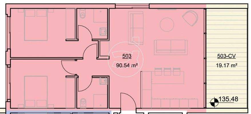 Atemberaubende Wohnung