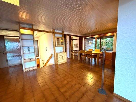 Offener Wohn- Essbereich