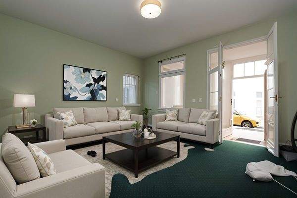 mit einem gemütlichen