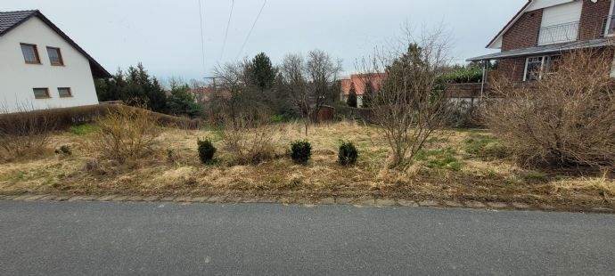 Frontalansicht von Straße